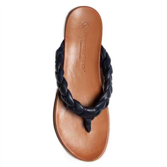 NEW UNITY IN DIVERSITY women's diona 72 sandal in black - Picture 3 of 4